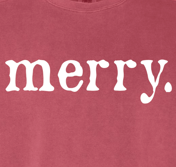 MERRY & JOLLY CREWNECKS