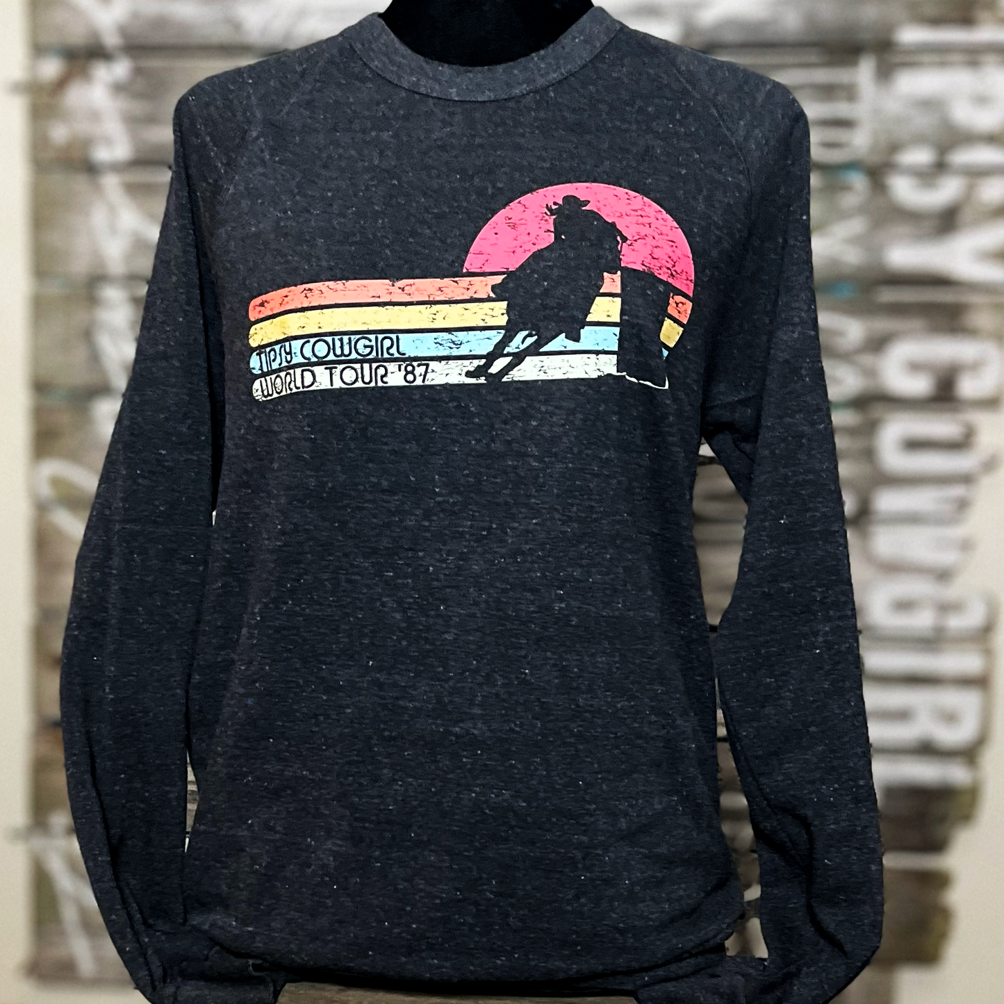 Tipsy Cowgirl World Tour Crewneck