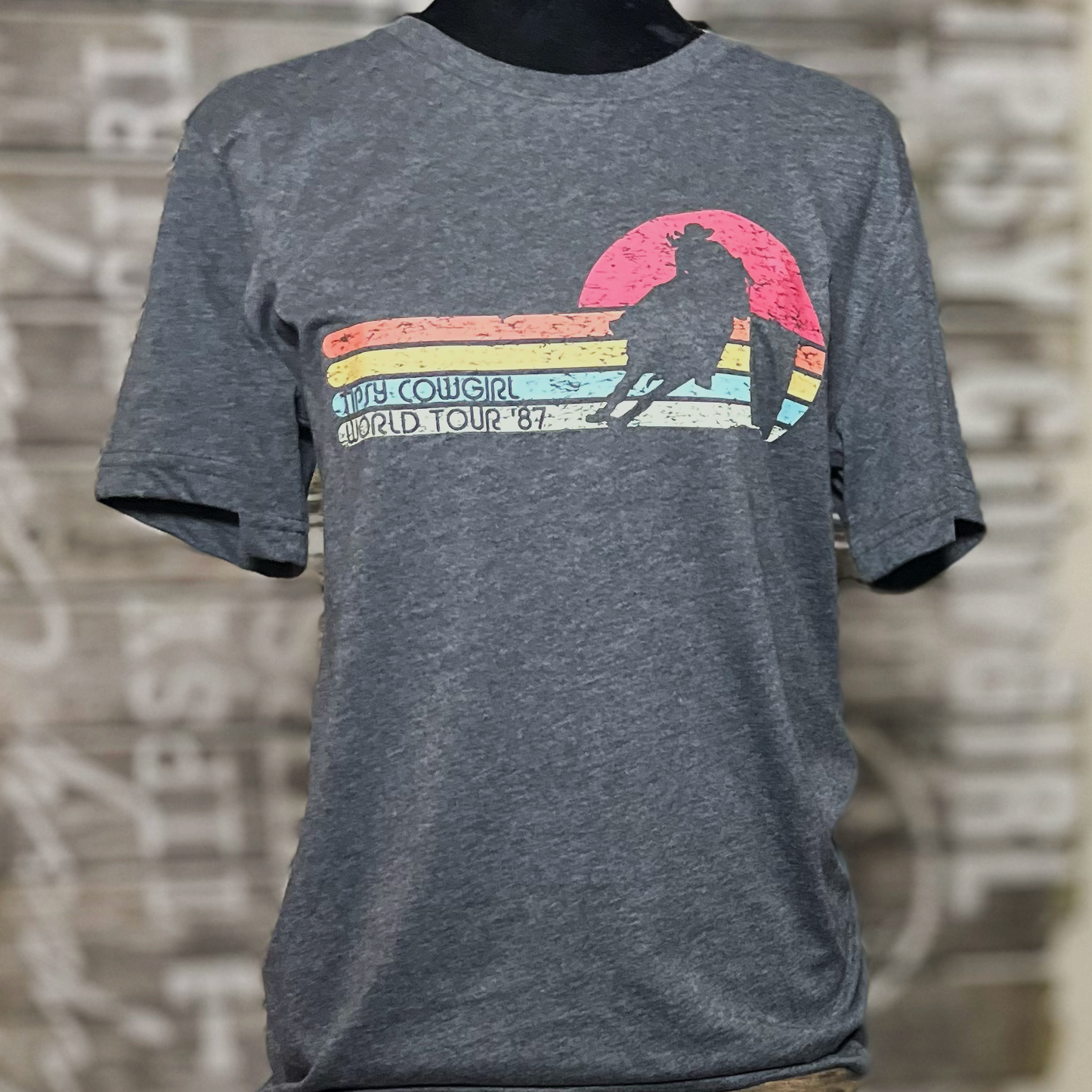 Tipsy Cowgirl World Tour Tee