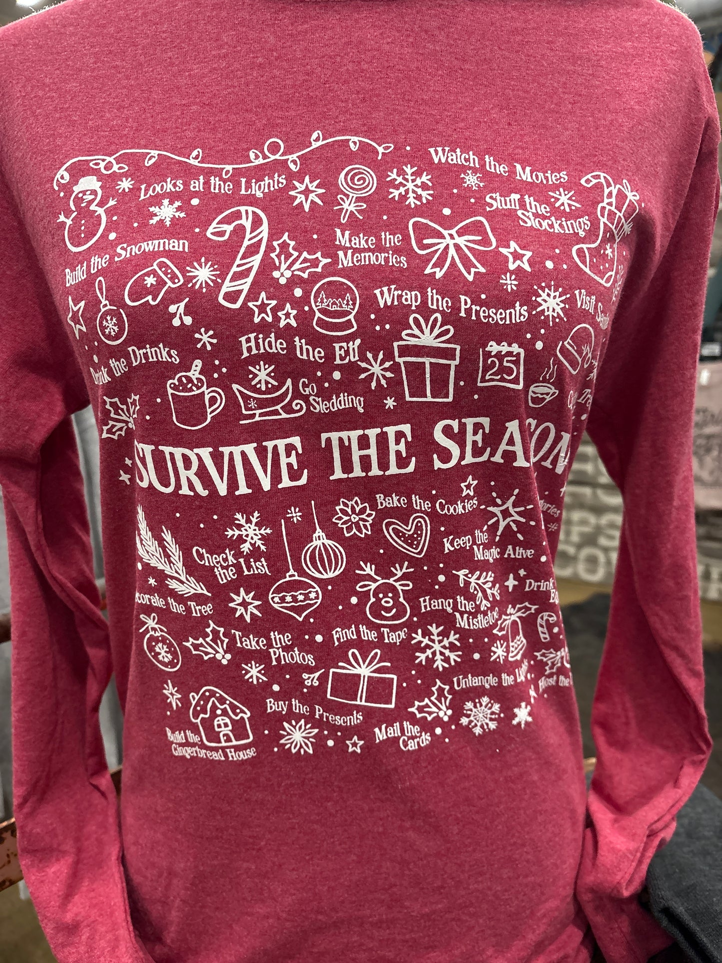 SURVIVE THE SEASON LONG SLEEVE TEE