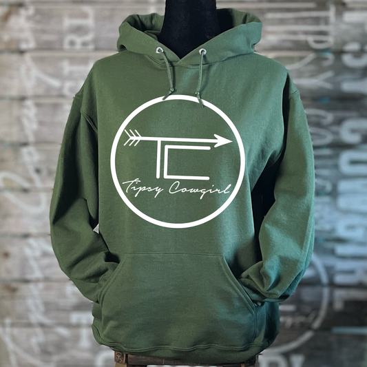 The Signature Cowgirl Hoodie- Hunter Collection