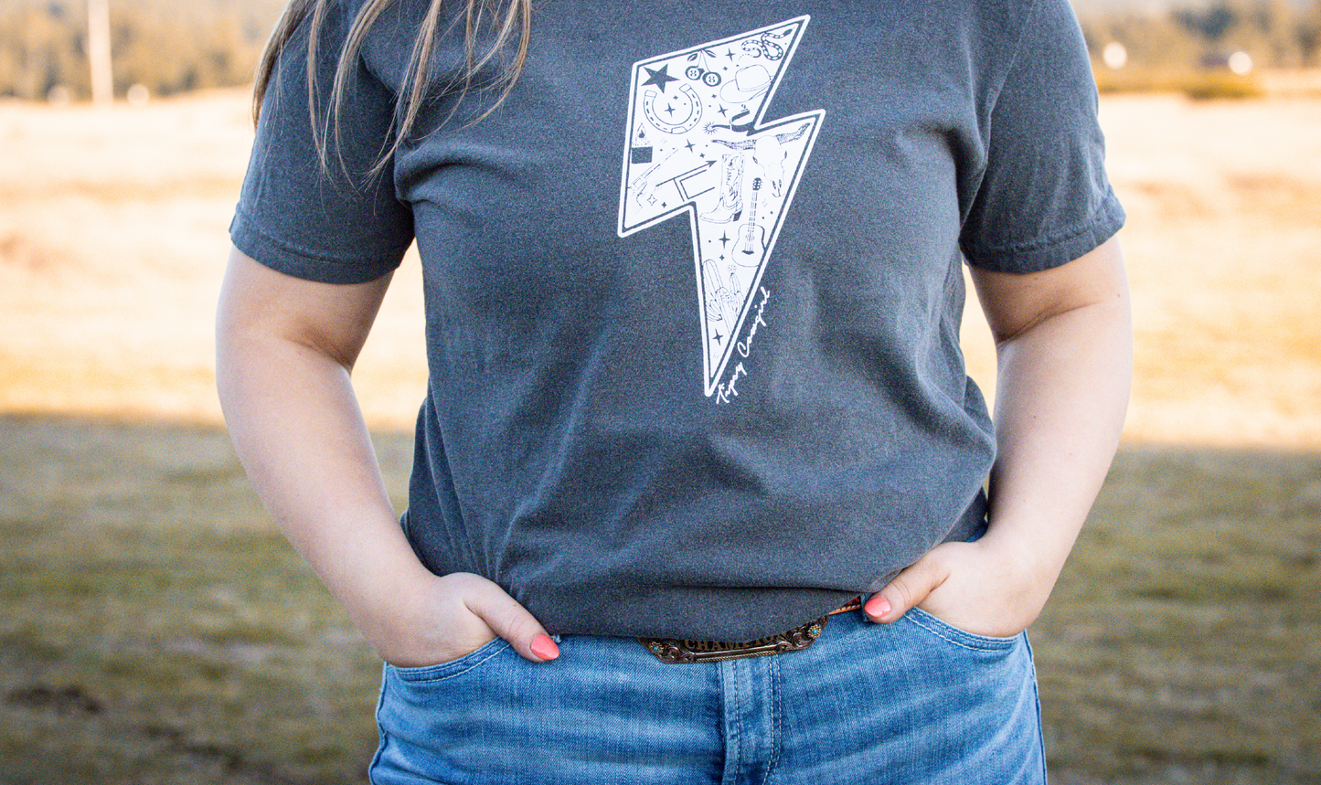 Western Bolt Tee