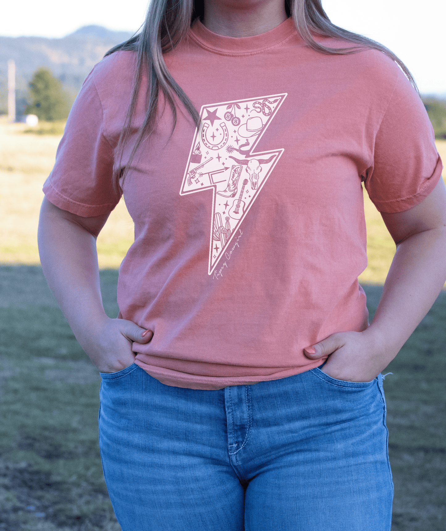 Western Bolt Tee
