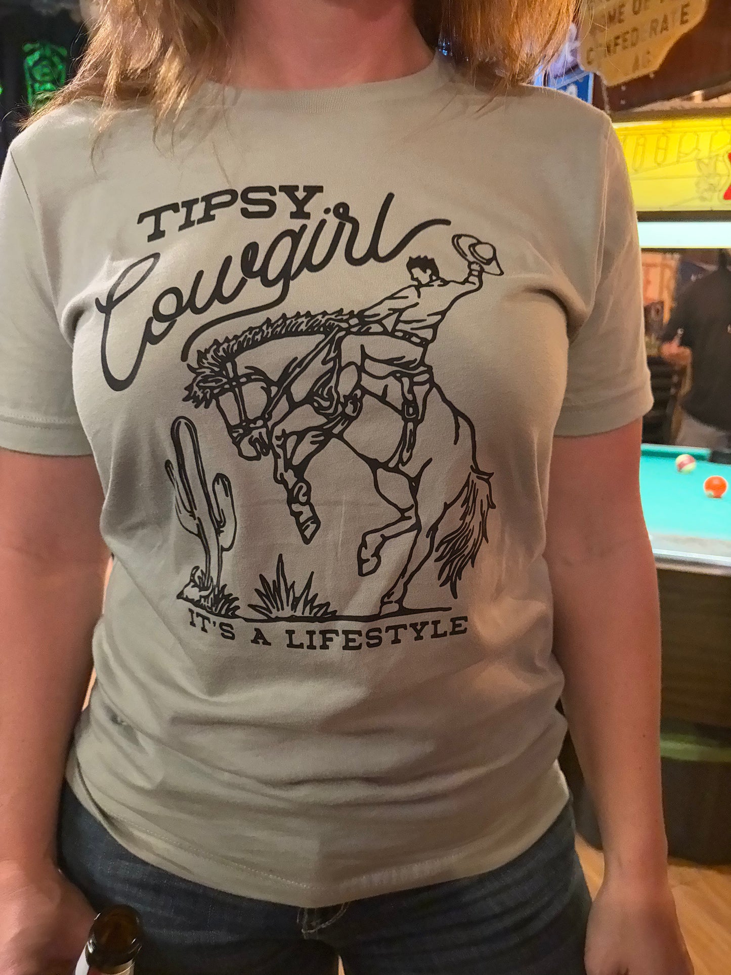 Tipsy Cowgirl Lifestyle Tee