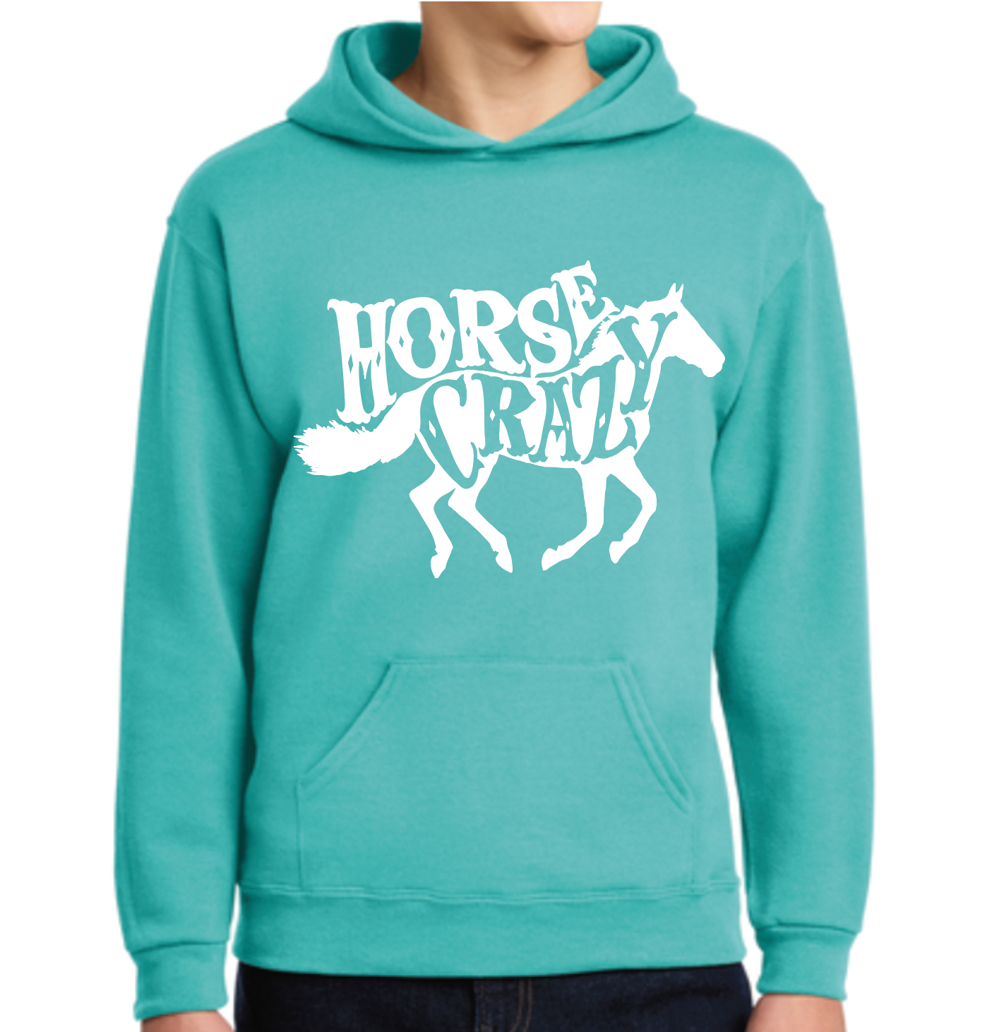 HORSE CRAZY HOODIE- YOUTH
