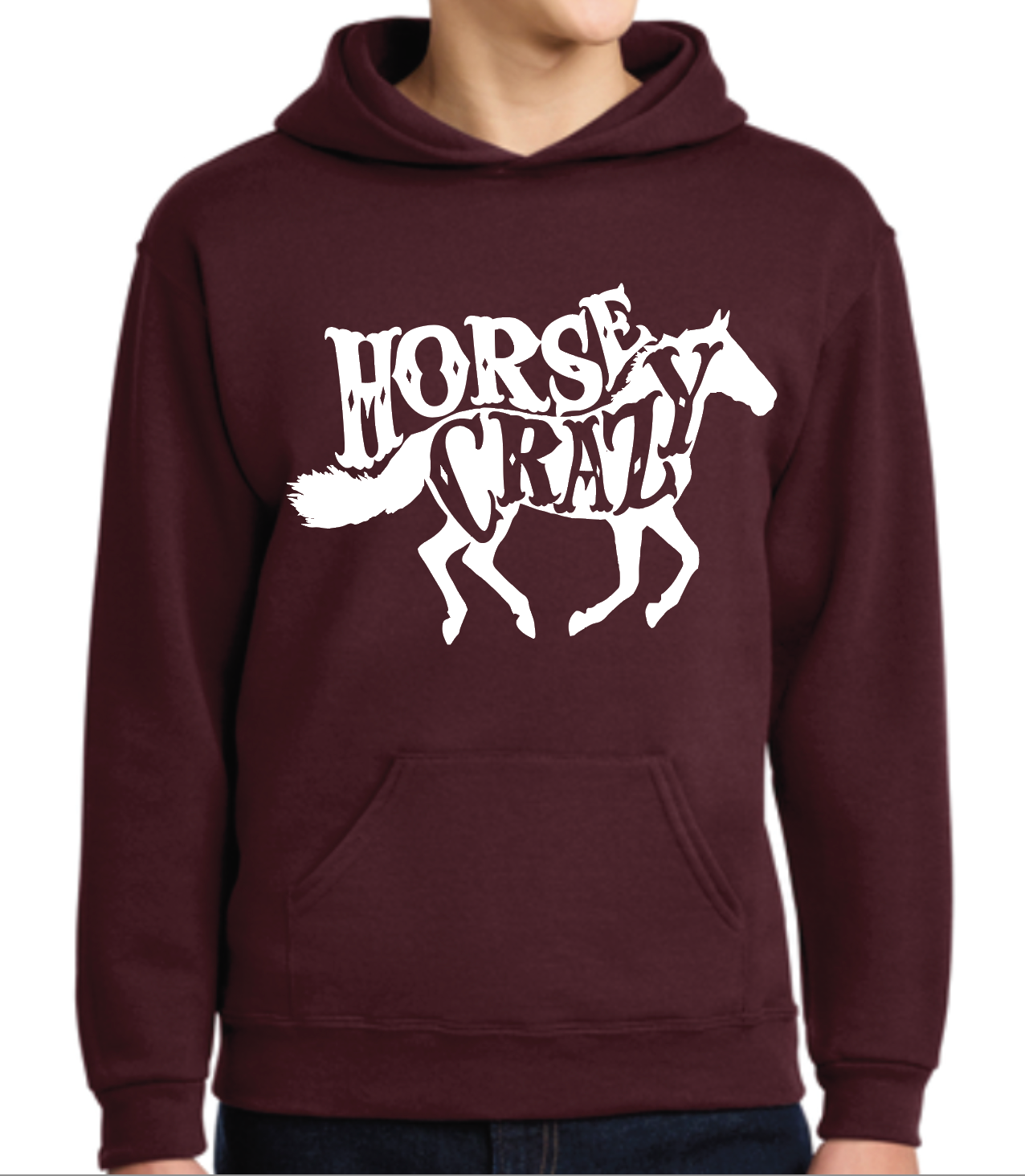 HORSE CRAZY HOODIE- YOUTH