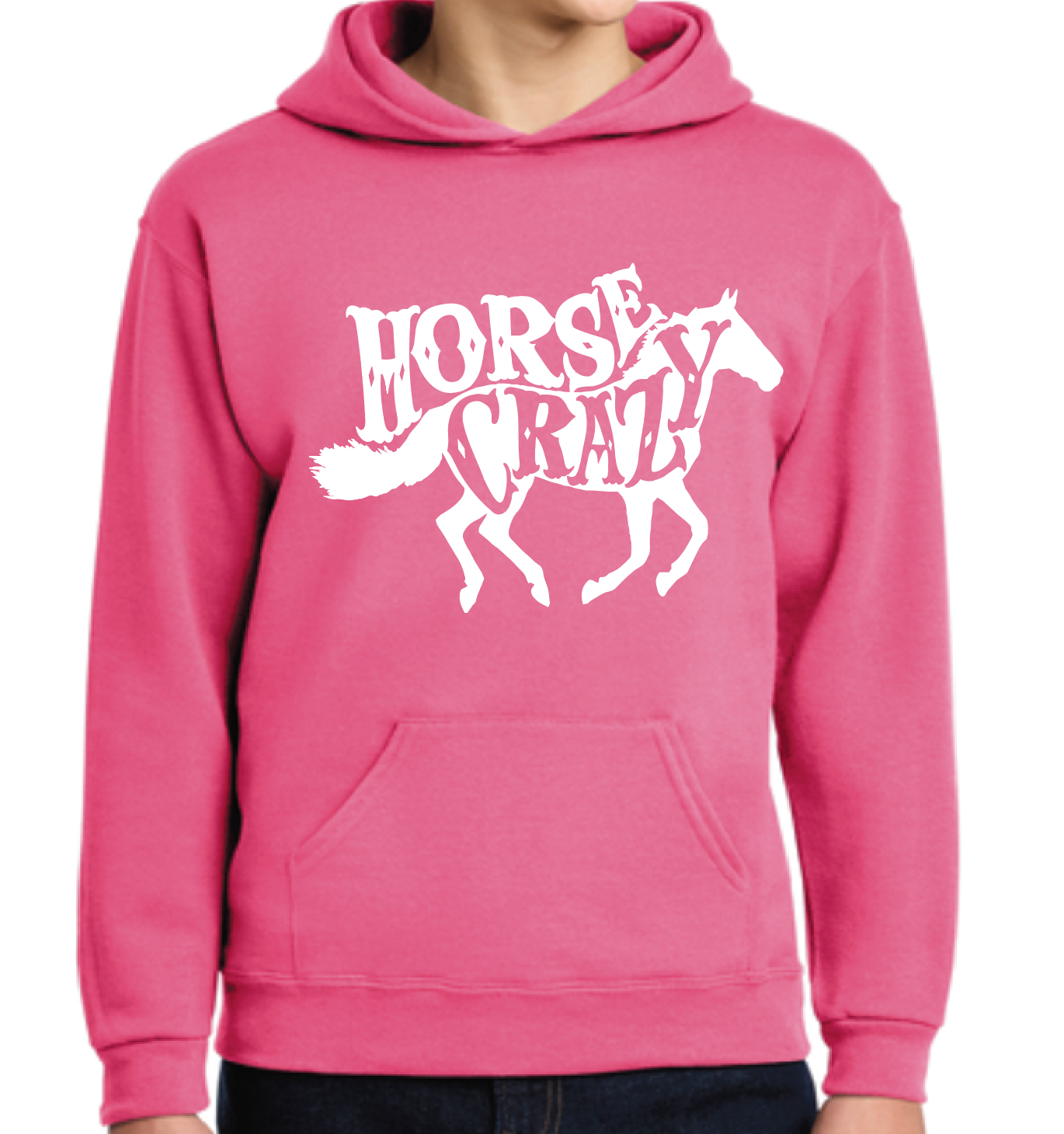 HORSE CRAZY HOODIE- YOUTH